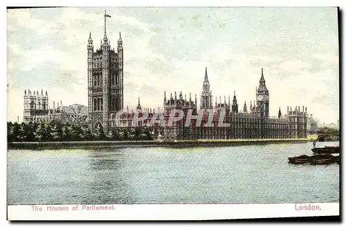 Cartes postales The Houses of Parliament London