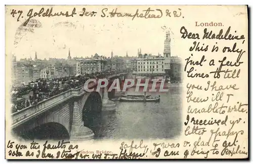 Cartes postales London Bridge