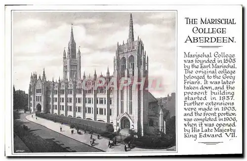 Cartes postales Aberdeen The Marischal College