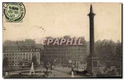 Cartes postales London Trafalgar Square