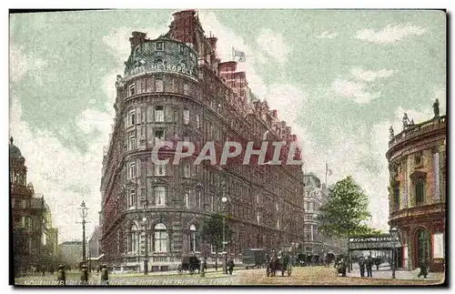 Cartes postales London Northumberland Avenue and hotel Metropole