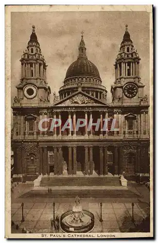 Cartes postales London St Paul s Cathedral