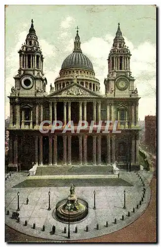 Cartes postales London St Paul s cathedral