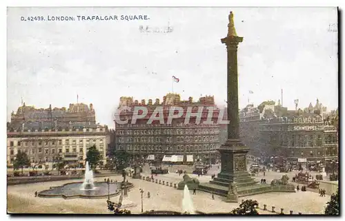 Cartes postales London Trafalgar Square