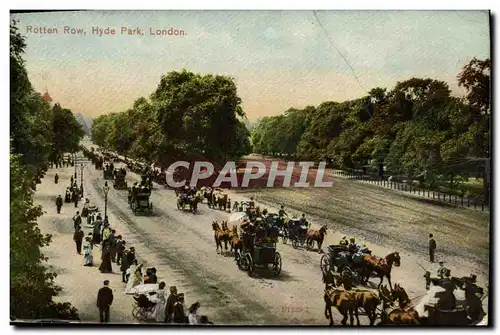 Cartes postales London Rotten Row Hyde Park