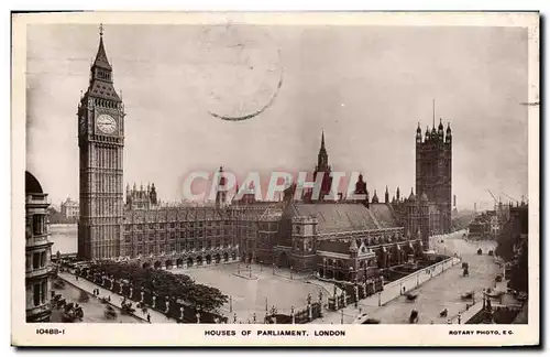 Cartes postales London Houses Of Parliament