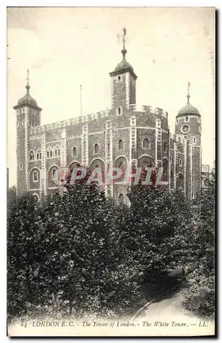 Cartes postales London The Tower of London The White Tower