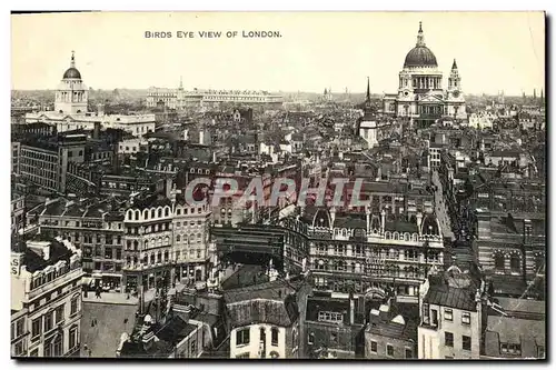 Cartes postales London Birds Eye View