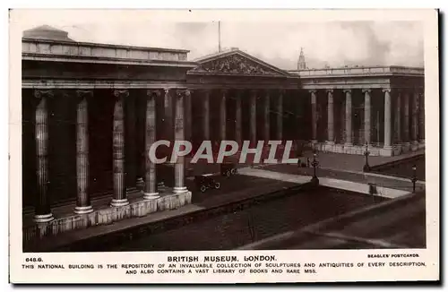 Cartes postales London British Museum