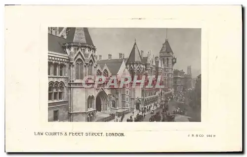 Cartes postales London Law Courts Street