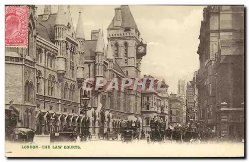 Cartes postales London The Law Courts