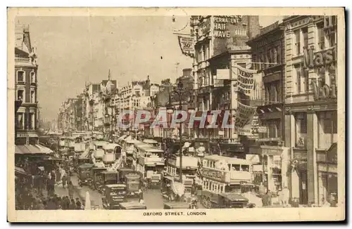 Cartes postales London Oxford Street