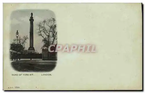 Cartes postales London Duke Of York Mt