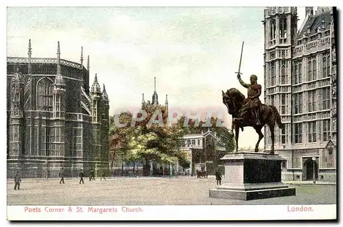 Cartes postales London Porte Corner St Margarets Church