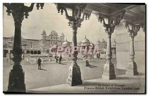 Cartes postales London Franco British Exhibition 1908 In court of honour