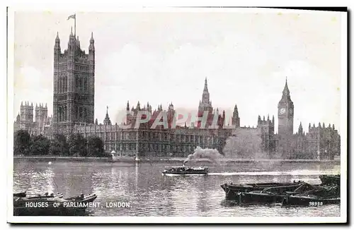 Cartes postales London Houses Of Parliament