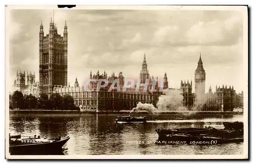 Cartes postales London Houses Of Parliament