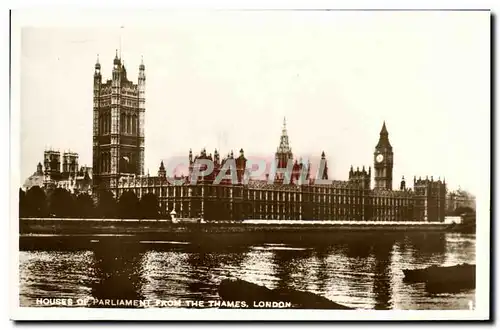 Cartes postales London Clock Tower And Houses of Parliament