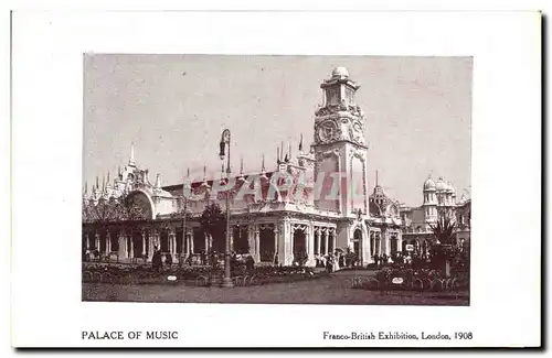 Cartes postales London Palace Of Music Franco British Exhibition 1908