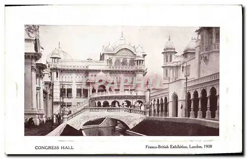 Cartes postales London Congress Hall Franco British Exhibition