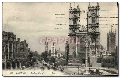 Cartes postales London Westminster Abbey