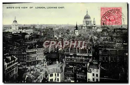 Cartes postales London Bird s Eye View Of London Looking East