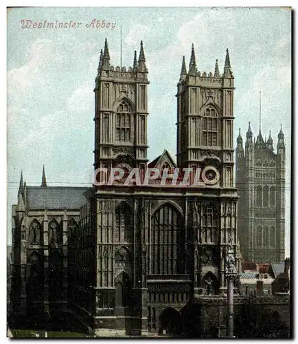 Cartes postales London Westminster Abbey