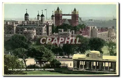 Cartes postales The Tower And Tower Bridge London