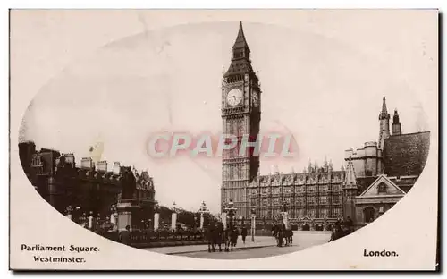 Cartes postales Parliament Square Westminster London