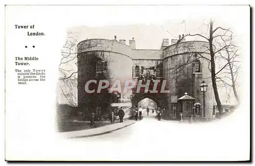 Cartes postales Tower of London The Middle Tower