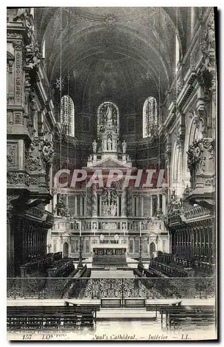 Ansichtskarte AK London St Paul s Cathedral Interior