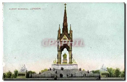 Cartes postales Albert Memorial London