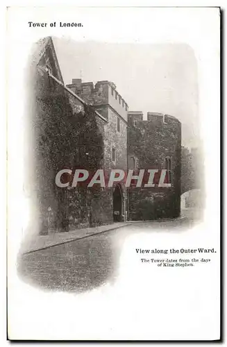 Cartes postales Tower of London View along the outer ward