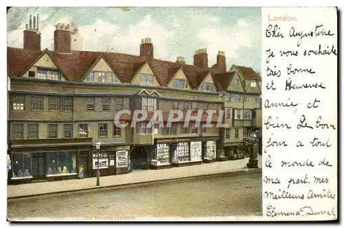 Cartes postales London Old hosues Holborn