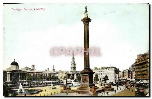 Cartes postales London Trafalgar Square