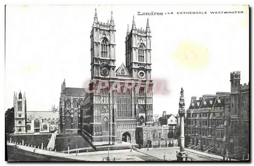 Cartes postales London La Cathedrale Westminster