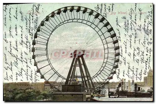 Cartes postales London the Big Wheel Earls Court