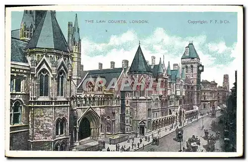 Cartes postales London The Law Courts