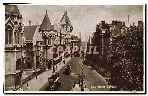 Cartes postales London The Law Courts