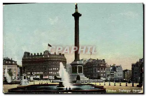 Cartes postales London Trafaigar Square