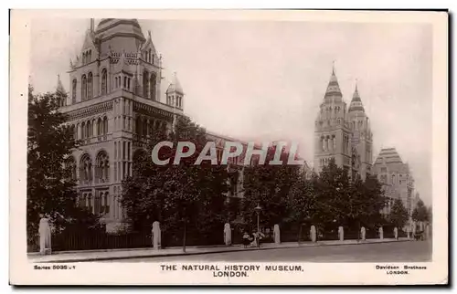 Cartes postales London The Natural History Museum