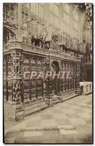 Cartes postales London Westiminster Abbey Tomb of Henry 7th