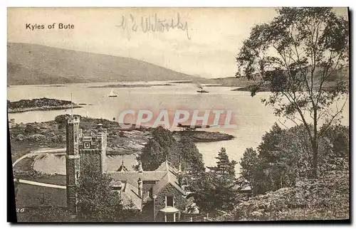 Ansichtskarte AK Kyles of Bute