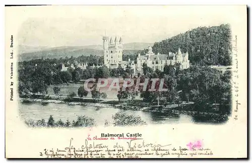 Cartes postales Balmoral castle
