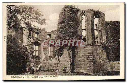 Cartes postales Kenilworth Castle Oriel Window