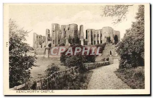 Cartes postales Kenilworth Castle