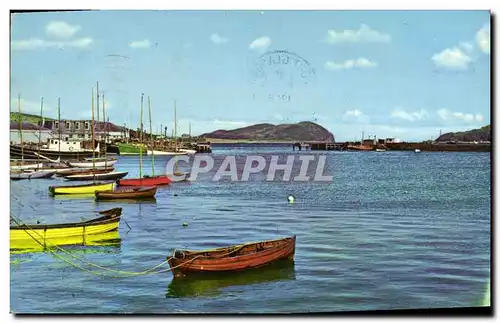 Moderne Karte The Harbour and Davaar Island Campbeltown