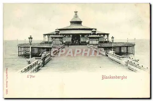 Cartes postales Blankenberghe Pier