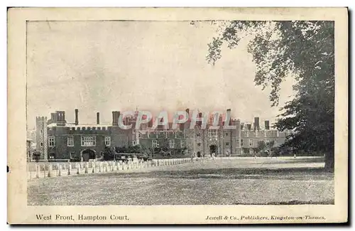 Cartes postales West Front Hampton Court