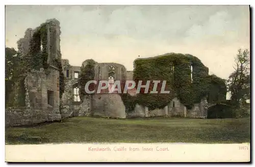 Cartes postales Kenilworth Castle From Inner Court